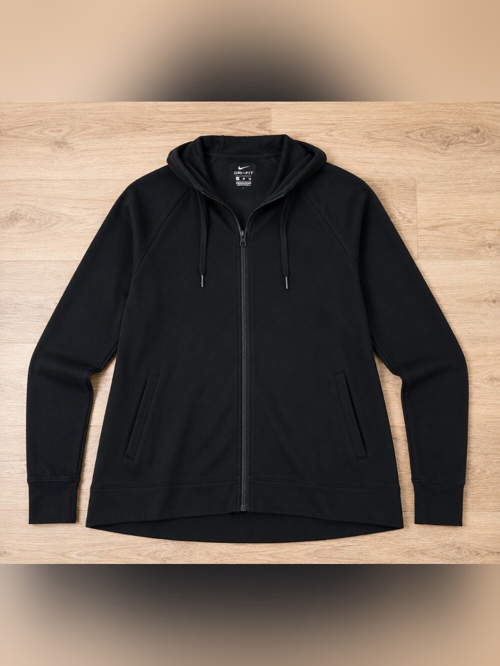 Nike Women’s Dri-FIT Full Zip Hoodie Black Size L